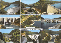 63-PANORAMA DES BARRAGES D AUVERGNE-N°392-C/0159 - Other & Unclassified