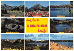 63-PANORAMA DES MONTS ET LACS DU MASSIF CENTRAL-N°392-C/0111 - Autres & Non Classés