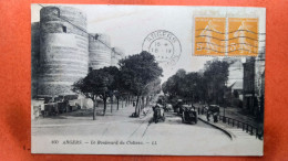 CPA (49)  Angers. Le Boulevard Du Château. (8A.636) - Angers