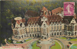 62 - Le Touquet - Vue Aérienne Du Royal Picardy - Hotel - Colorisée - CPA - Oblitération Ronde De 1924 - Voir Scans Rect - Le Touquet