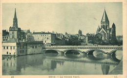 57 - Metz - Le Moyen Pont - CPA - Voir Scans Recto-Verso - Metz