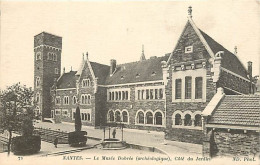 44 - Nantes - Le Musée Dobrée (archéologique), Côté Du Jardin - Correspondance - CPA - Voir Scans Recto-Verso - Nantes