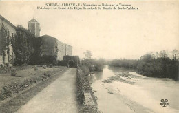 40 - Sorde L'Abbaye - Le Monastère En Ruines Et La Terrasse - L'Abbaye - Le Canal Et La Digue Principale Du Moulin De So - Other & Unclassified