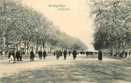 34 - Montpellier - Esplanade - Animée - CPA - Voir Scans Recto-Verso - Montpellier