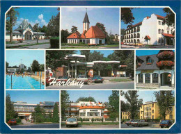 Hongrie - Harkany - Multivues - Automobiles - Immeubles - Architecture - CPM - Voir Timbre - Voir Scans Recto-Verso - Hongarije