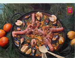 Recettes De Cuisine - Paella - Valencia - Gastronomie - CPM - Voir Scans Recto-Verso - Recetas De Cocina