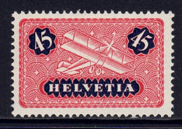 Suisse // Schweiz // Switzerland //  Poste Aérienne   // 1933-1937 //  Avion No. 8z (grillé) Timbre Neuf** MNH - Unused Stamps