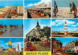 62 - Berck Sur Mer - Multivues - Plage - Char à Voile - Planche à Voile - Petit Train - Carte Neuve - CPM - Voir Scans R - Berck