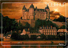 49 - Saumur - Le Château - Coucher De Soleil - CPM - Voir Scans Recto-Verso - Saumur