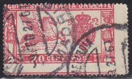 1905-ED. 256  CORREO URGENTE PEGASO 20 CTS. ROJO-USADO FECHADOR MADRID 9FEB27 - Used Stamps