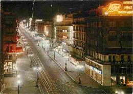 13 - Marseille - La Canebière - Vue De Nuit - Flamme Postale - CPM - Voir Scans Recto-Verso - The Canebière, City Centre