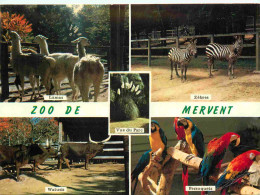 Animaux - Zoo De Mervent - Multivues - CPM - Etat Léger Pli Visible - Voir Scans Recto-Verso - Sonstige & Ohne Zuordnung