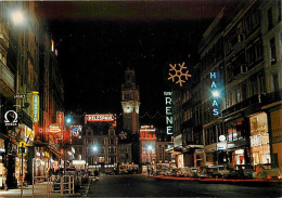 59 - Lille - Rue Nationale, La Nuit - CPM - Voir Scans Recto-Verso - Lille