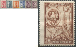 700830 HINGED ESPAÑA 1930 PRO UNION IBEROAMERICANA - ...-1850 Préphilatélie