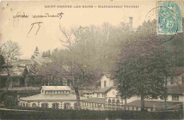 58 - Saint Honoré Les Bains - Etablissement Thermal - Précurseur - CPA - Oblitération De 1903 - Voir Scans Recto-Verso - Saint-Honoré-les-Bains