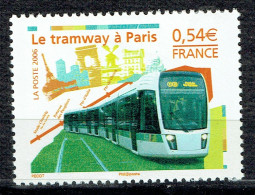 Le Tramway à Paris - Unused Stamps