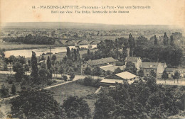Postcard France Maisons Laffitte Panorama - Autres & Non Classés
