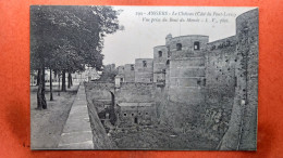 CPA (49)  Angers. Le Château. Côté Du Pont Levis. (8A.644) - Angers