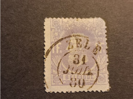 N 36  Afst./Obl.  DCa  " ZELE " - 1869-1883 Leopold II