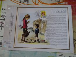 Tirage Limité Classeur Timbre Premier Jour  C.E.F F Poulbot 1979 - Documenten Van De Post