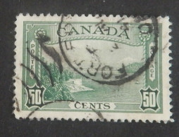 CANADA YT 200 OBLITERE "PORT DE VANCOUVER" ANNÉE 1938 - Usati