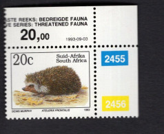 2034993956 1993 SCOTT 854  (XX)  POSTFRIS MINT NEVER HINGED - ENDANGERED FAUNA - ATELERIX FRONTALIS - Ongebruikt