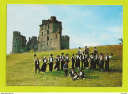 30 LA GRAND COMBE Groupe Folklorique Cévenol De L'Elan Nos Raïoulettes & Raïoulets Au Château De Portes VOIR DOS En 1975 - La Grand-Combe