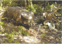 Zoo Prèhistorique De Marzal  - VELOCIRAPTOR Et PROTOCERATOPS - Altri & Non Classificati