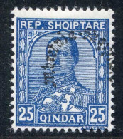 REF090 > ALBANIE < Yv N° 212 * Surcharge Déplacée > Neuf Dos Visible -- MH * - Albania