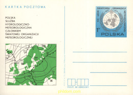 707626 MNH POLONIA 1973 METEOROLOGIA - Neufs
