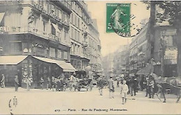 CPA Paris Rue Du Faubourg Montmartre - Distrito: 09