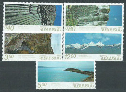 Armenia - Correo 1993 Yvert 189/93 ** Mnh Paisajes - Armenië