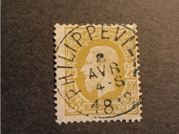 N 32  Afst./Obl.   " PHILIPPEVILLE "    Luxe !!! - 1869-1883 Leopold II