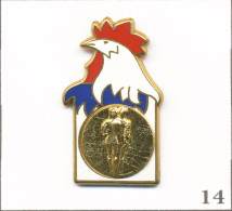 Pin’s Sport - Athlétisme / FFA (Fédération Française D’Athlétisme) Avec Coq. Non Est. Zamac. T1014-14 - Atletiek