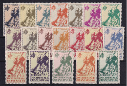 D 813 / COLONIE AOF / N° 4/22 NEUF** COTE 27€ - Unused Stamps