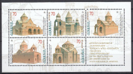 Armenia - Correo 2000 Yvert 336/40 ** Mnh Iglesias - Armenia