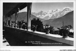 AAAP10-74-0839 - ASSY-PASSY - Terrasse Du Chalet Anthonioz Et Le Mont-Blanc - Passy
