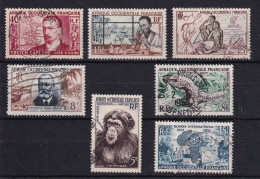 D 813 / COLONIE AOF / N° 47/53 OBL COTE 7.50€ - Used Stamps