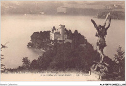 AAAP8-74-0687 - LAC D'ANNECY - Le Chateau De Duingt Et La Statue De Saint-Michel - Annecy