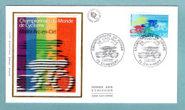 FDC France 1990 - Championnats Du Monde De Cyclisme 1990 - YT 2590 - 73 Chambéry - 1990-1999