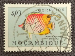 MOZPO0357U5 - Fishes - $10 Used Stamp - Mozambique - 1951 - Mozambique