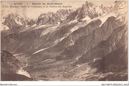 ABIP4-74-0306 - LES HOUCHES - Massif Du Mont Blanc-Les Houches -Vallee De Chamonix Et La Chaine Des Aiguilles  - Les Houches
