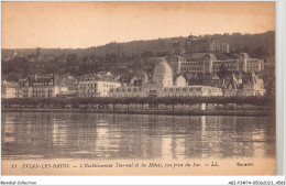 ABIP3-74-0265 - EVIAN-LES-BAINS - L'Etablissement Thermal Et Les Hotels -Vue Prise Du Lac  - Evian-les-Bains