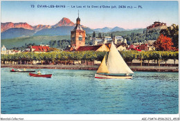 ABIP3-74-0229 - EVIAN-LES-BAINS - Le Lac Et La Dent D'Oche  - Evian-les-Bains