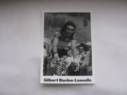 Cyclisme  -  Carte Postale Gilbert Duclos-Lassalle - Ciclismo