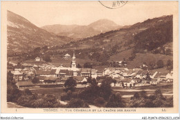 ABIP11-74-1051 - THONES - Vue Generale Et La Chaine Des Aravis - Thônes