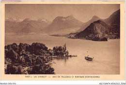 ABIP10-74-0927 - TALLOIRES - Lac D'Annecy -Baie De Talloires Et Montagne D'Entrevernes  - Talloires