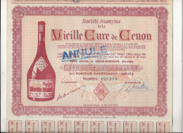 VIEILLE CURE DE CENON  BORDEAUX - GIRONDE - LOT DE 3 ACTIONS DE 2500 FRS -ANNEE 1952 - Altri & Non Classificati