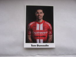 Cyclisme  -  Carte Postale Tom Dumoulin - Ciclismo