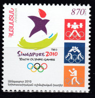 Armenia - Correo 2010 Yvert 636 ** Mnh Juegos Olimpicos De Verano Singapur - Dep - Armenien